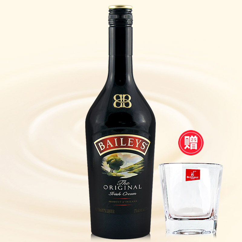 洋酒百利甜酒baileys奶油力娇酒