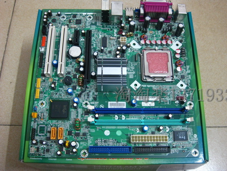 联想946 l-i946f主板775 集成显卡酷睿双核电脑主板联想945gc-m2