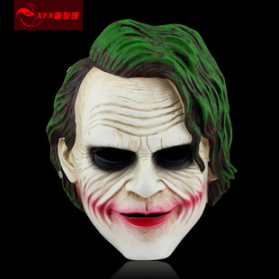 新发现 蝙蝠侠暗黑骑士小丑面具珍藏版电影主题面具树脂面具
