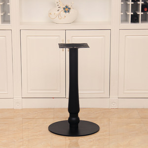 个性 桌脚 铸铁长方形餐台脚西餐厅 咖啡厅吧台桌腿制定