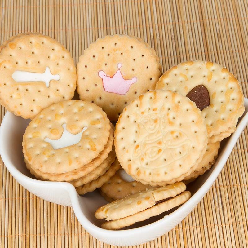 【多省包邮】卡夫达能王子夹心饼干巧克力/牛奶味/草莓味散装500g