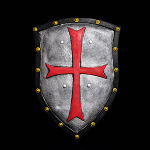 红十字架盾牌 儿童玩具 pu盾牌 仿真模型 cos动漫表演道具武器 ￥ 63.