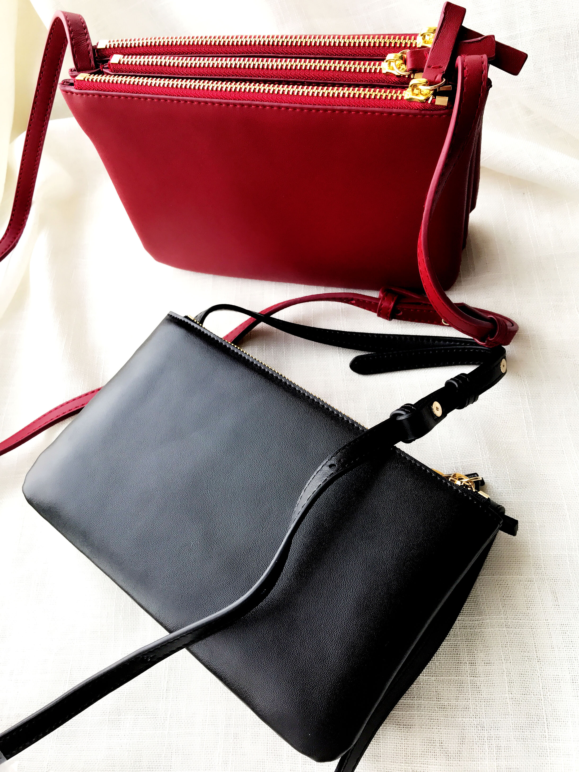 大牌女包原版牛皮风琴包trio单肩斜挎迷你三层包真皮信封包小包包