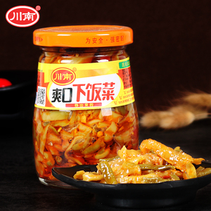 1瓶包邮 span class=h>川南 /span>爽口下饭菜235g瓶装四川特产无防腐