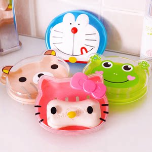 创意 span class=h>卡通 /span>可爱手工旅行沥水肥皂盒 浴室时尚 