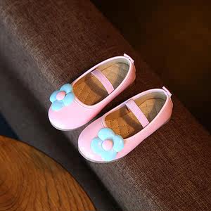 女2017新款儿童皮鞋春秋公主鞋女童学生韩版