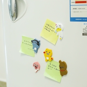 卡通 span class=h>磁铁 /span>冰箱贴创意便利贴可爱留言板立体动物
