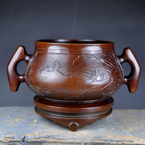 名家铜香炉图片