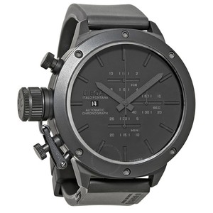 u-boat优博  钛合金夜光计时自动机械右手胶带防水男手表 2082