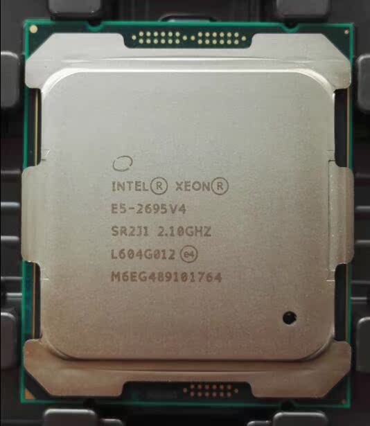 intel e5 2695 v4 2.1g 18核36线程 正式版cpu 支持x10dai x10dri