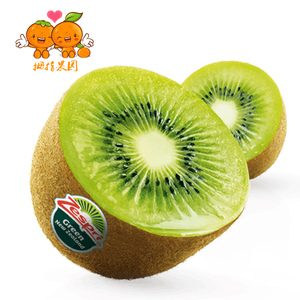 宁夏全境直送【拇指果园】 span class=h>佳沛 /span>绿心奇异果1个