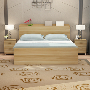 一米五床 经济型 1.5米床 双人床 储物床1.8床 一米八床 简约现代