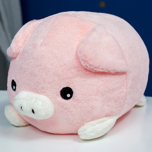 可爱趴趴猪毛绒玩具公仔小粉猪玩偶女生抱着睡觉抱枕娃娃生日女孩