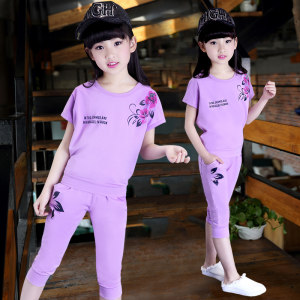 【十岁儿童运动服套装女孩价格】最新十岁儿童