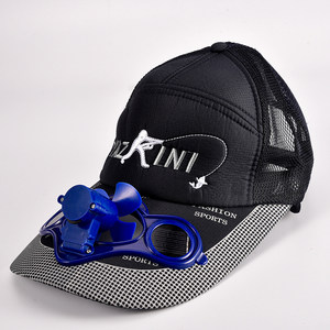 class=h>电池 /span>带风扇的帽子儿童太阳能风扇帽子防晒遮阳帽子小