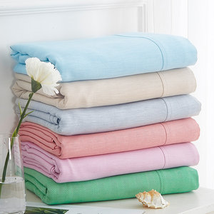 乐居者人字纹纯棉双人 span class=h>床单 /span> span class=h>单件 