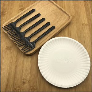 蛋糕盘叉组图片