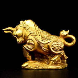 牛摆件华尔街牛图片