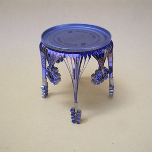 学生环保家庭做业 亲子手工制作 span class=h>椅子 /span>幼儿易拉罐