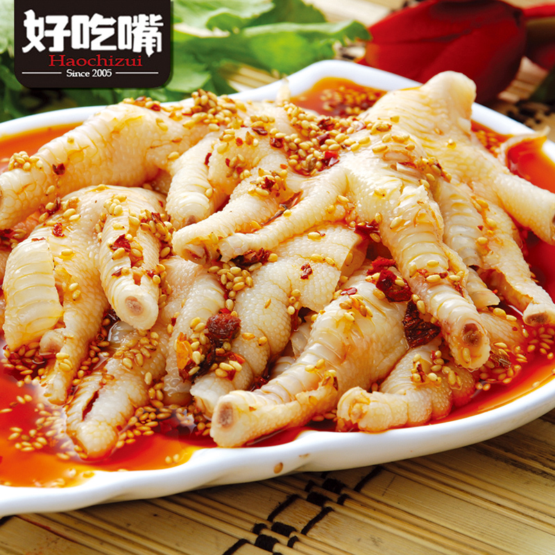 好吃嘴炭烤卤味凤爪258g