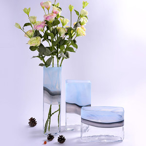 class=h>瓶 /span> span class=h>摆件 /span>透明 方形插花器 span