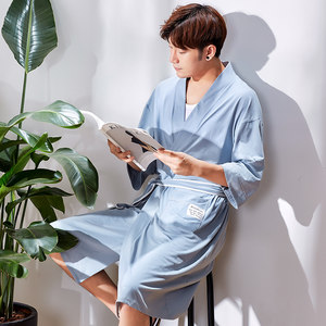 男士浴衣夏天图片