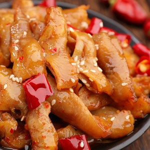 萌卤鸡脚筋 span class=h>卤味 /span>麻辣小吃 span class=h>四川 