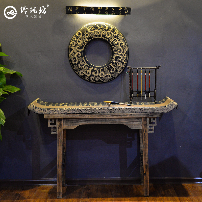 禅意中式条案 案台案佛台几条实木供桌玄关翘头香案简约仿古国学