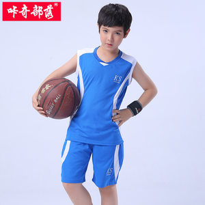 童装蓝球服套装儿童运动套装男童球衣套装篮球