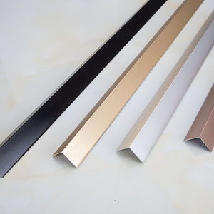 铝合金护墙角防滑条直角压线条地板压条门槛条 l型压条收边条护角