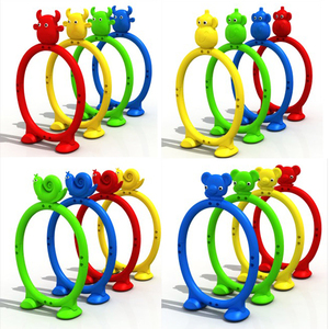 幼儿园户外玩具钻圈图片