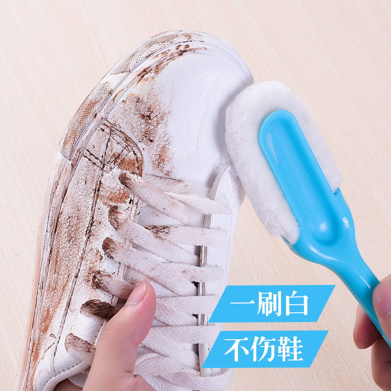 日本LEC专用洗小白鞋刷子清洁多功能方便家用长柄软毛擦不伤鞋刷