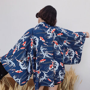 夏季日式和风上衣 span class=h>开衫 /span>薄款羽织宽松日系 span