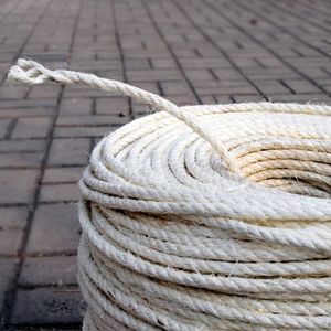 5 6mm剑麻绳子 DIY自制 麻绳猫抓板 猫爬架 磨