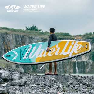 維特拉/waterlife充氣槳板sup衝浪板水上滑板划水板專業滑水漿板