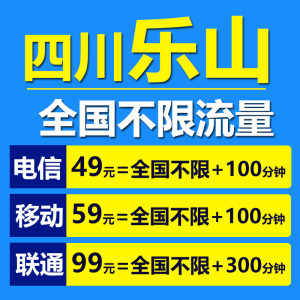 湖北电信4G无线上网卡 武汉电信4G包月流量卡