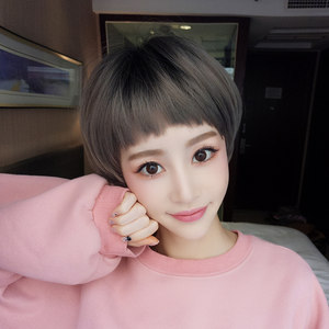 假发女短发头套发套圆脸bobo头网红头发全头