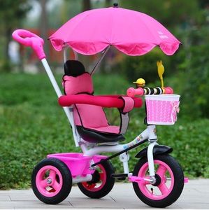 儿童三轮车脚踏车1-3岁小孩车子婴儿手推车宝