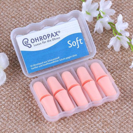 【天天特价】德国安耳悠ohropax隔音耳塞防噪音睡眠超强男女学习