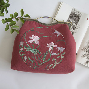 荷花旗袍包价格