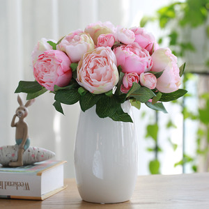 陶瓷花瓶插花套装图片