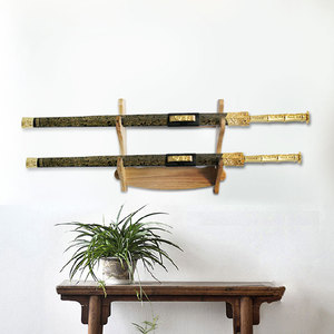 品牌名称: 龙泉宝剑挂剑架墙