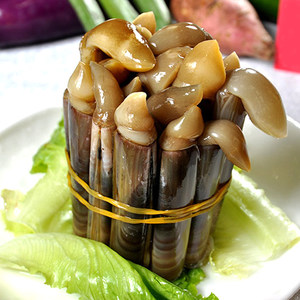 【广州鲜活配送】生猛海鲜 双头蛏子 小圣子竹蛏王 一捆约1.8-2斤