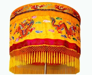 佛教用品1米龙宝盖i佛顶伞宝盖伞  华盖黄龙伞鼓伞黄罗伞华盖伞