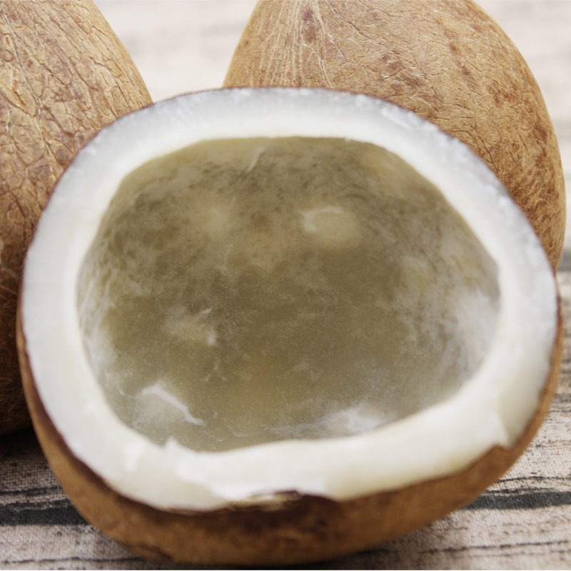 印度椰子500g新鲜天然无糖海椰皇包邮煲汤海底椰印度大椰皇2-3个