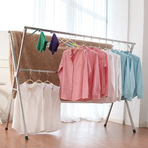 组装韩式晾衣架图片