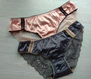 5折) 已售 0 ￥17 已售 0  三送一性感全棉蕾丝内裤女士纯棉半透明