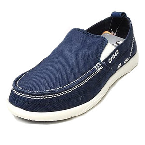 crocs卡骆驰 span class=h>男鞋 /span>经典沃尔卢低透气帮帆布鞋户外