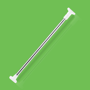 多功能不锈钢伸缩杆免打孔卧室窗帘杆晾衣杆撑杆卫生间浴室浴帘杆