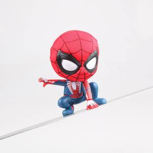 复联3 英雄归来 q版蜘蛛侠 r款 spiderman 蹲姿 摇头车载 盒装